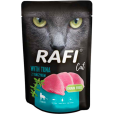 Dolina Rafi Υγρή τροφή για στειρωμένες γάτες adult πατέ με τόνο χωρίς δημητριακά 100gr