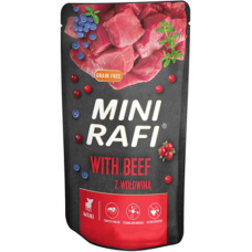 Dolina Noteci Rafi υγρή τροφή για ενήλικους σκύλους μικρόσωμων φυλών με βοδινό 150gr