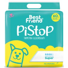 Best friend PiStop πάνες super 60Χ90 (4 φύλλα) με αδιάβροχο κάτω στρώμα