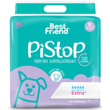 Best friend PiStop πάνες EXTRA+ 60Χ60 11τμχ (5 φύλλα + αυτοκόλλητο)