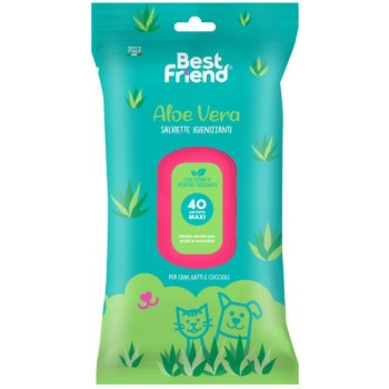 Best friend υγρά χαρτομάντηλα ALOE VERA 40τμχ Best friend υγρά χαρτομάντηλα ALOE VERA 40τμχ