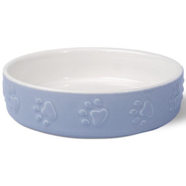 Glee Μπολ Κεραμικό Μπλε Paw 280ml Glee Μπολ Κεραμικό Μπλε Paw 280ml
