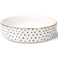 Glee Μπολ Κεραμικό Λευκό Dots 300ml Glee Μπολ Κεραμικό Λευκό Dots 300ml