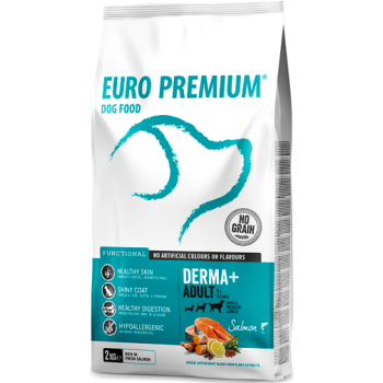 EuroPremium τροφή adult για το δέρμα + 2kg EuroPremium τροφή adult για το δέρμα + 2kg