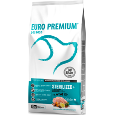 EuroPremium για ενήλικες στειρώμενους σκύλους + 10kg EuroPremium για ενήλικες στειρώμενους σκύλους + 10kg