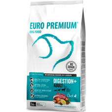 EuroPremium τροφή adult για βέλτιστη πέψη + 2kg EuroPremium τροφή adult για βέλτιστη πέψη + 2kg