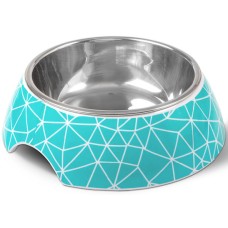 Glee Μπολ Μελαμίνης Τουρκουάζ Rhombus L 700ml Glee Μπολ Μελαμίνης Τουρκουάζ Rhombus L 700ml