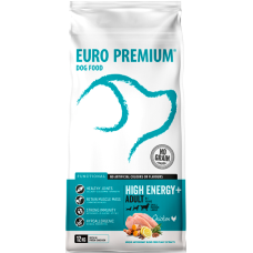 EuroPremium υψηλή ενέργεια για ενήλικους σκύλους μεσαίας και μεγάλης ράτσας + 12kg