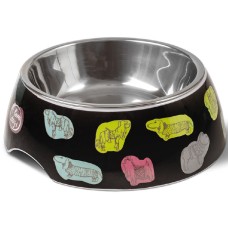 Glee Μπολ Μελαμίνης Μαύρο Iluvdogs L 700ml Glee Μπολ Μελαμίνης Μαύρο Iluvdogs L 700ml