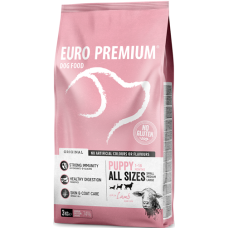EuroPremium για κουτάβι με αρνί & ρύζι 3kg EuroPremium για κουτάβι με αρνί & ρύζι 3kg