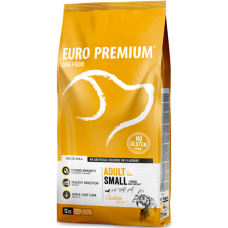 EuroPremium για μικρό ενήλικα σκύλο με κοτόπουλο & ρύζι 12kg
