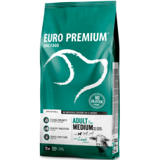 EuroPremium για μεσαίο ενήλικο σκύλο με κοτόπουλο & ρύζι 12kg EuroPremium για μεσαίο ενήλικο σκύλο με κοτόπουλο & ρύζι 12kg