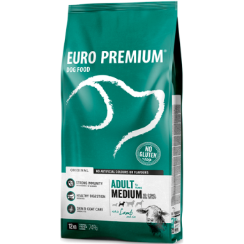 EuroPremium για μεσαίο ενήλικο σκύλο με κοτόπουλο & ρύζι 12kg EuroPremium για μεσαίο ενήλικο σκύλο με κοτόπουλο & ρύζι 12kg