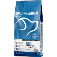EuroPremium για μεγάλο ενήλικα σκύλο με κοτόπουλο & ρύζι 12kg EuroPremium για μεγάλο ενήλικα σκύλο με κοτόπουλο & ρύζι 12kg