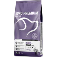 EuroPremium πλούσια σε ενέργεια τροφή για ενήλικες σκύλους γιγαντόσωμων φυλών με κοτόπουλο & ρύζι EuroPremium πλούσια σε ενέργεια τροφή για ενήλικες σκύλους γιγαντόσωμων φυλών με κοτόπουλο & ρύζι