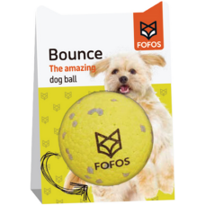Fofos παιχνίδι σκύλου Super Bounce μπάλα S και σχεδιασμός για εκτόνωση του σκύλου