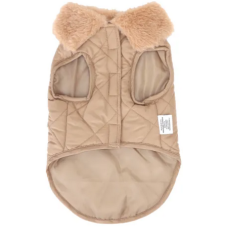 Nobleza καπιτονέ παλτό με γούνινο γιακά 45cm XXL Nobleza καπιτονέ παλτό με γούνινο γιακά 45cm XXL