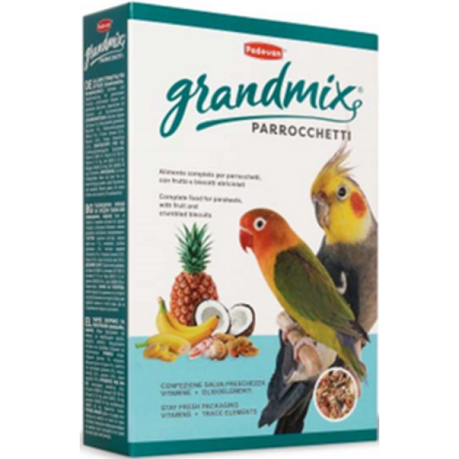 Padovan Πλήρης τροφή για παπαγάλους (lovebirds, quarrions)850gr