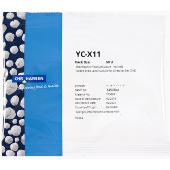 Chr. Hansen καλλιέργεια FD-DVS YC-X11 για γιαούρτι 50un Chr. Hansen καλλιέργεια FD-DVS YC-X11 για γιαούρτι 50un