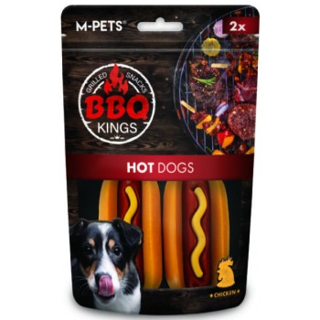 M-pets BBQ KINGS Hot dog κοτόπουλο 135g