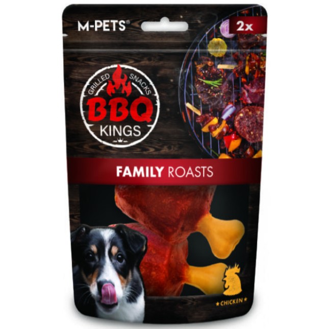 M-pets BBQ KINGS Family ψητό κοτόπουλο 105g