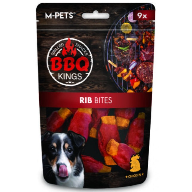 M-pets BBQ KINGS γεύση μπάρμπεκιου κοτόπουλο 115g