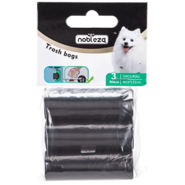 Nobleza exlusive σακουλάκια περιττωμάτων 3 ρολά Nobleza exlusive σακουλάκια περιττωμάτων 3 ρολά