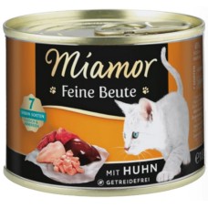 Finnern Miamor Πλήρης τροφή για ενήλικες γάτες πλούσια σε κρέας κοτόπουλου χωρίς δημητριακά