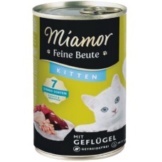 Finnern Miamor Πλήρης τροφή για για γατάκια πλούσια σε κρέας πουλερικών χωρίς δημητριακά 400gr