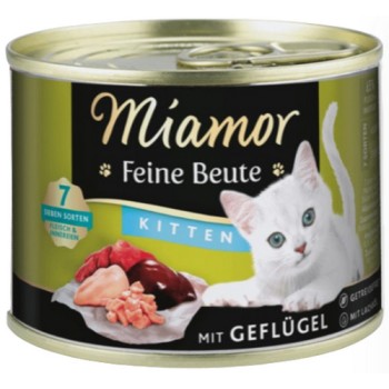 Finnern Miamor Πλήρης τροφή για για γατάκια πλούσια σε κρέας πουλερικών χωρίς δημητριακά