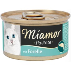 Finnern Miamor υγρή τροφή για ενήλικες γάτες πατέ με πέστροφα 85g Finnern Miamor υγρή τροφή για ενήλικες γάτες πατέ με πέστροφα 85g