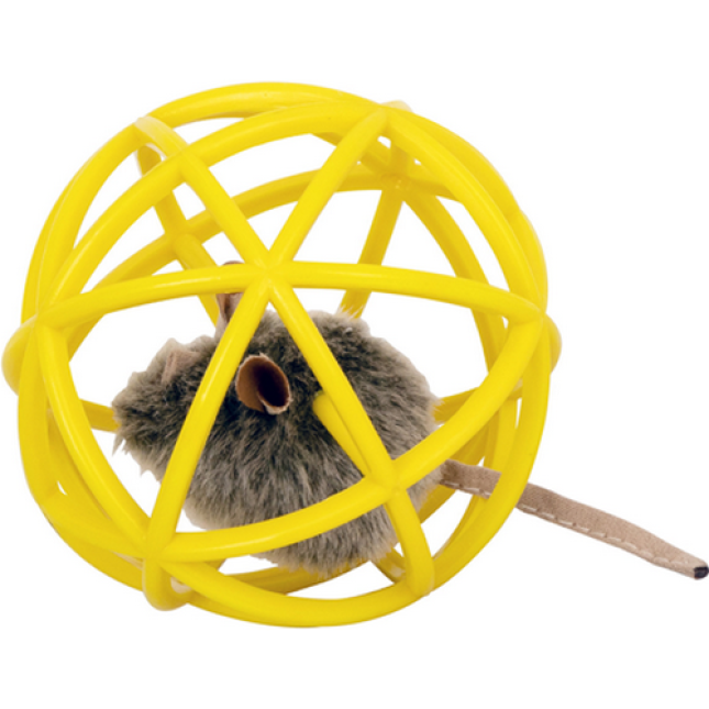 Pawise Παιχνίδι Γάτας Cage μπάλα κλουβί για ποντικάκι για παιχνίδι και ψυχαγωγία με τις ώρες Pawise Παιχνίδι Γάτας Cage μπάλα κλουβί για ποντικάκι για παιχνίδι και ψυχαγωγία με τις ώρες