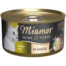 Finnern Miamor κομμάτια φιλέτου κοτόπουλου σε σάλτσα με χαμηλά λιπαρά 85g Finnern Miamor κομμάτια φιλέτου κοτόπουλου σε σάλτσα με χαμηλά λιπαρά 85g