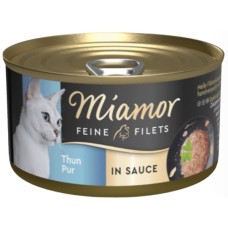 Finnern Miamor κομμάτια φιλέτου τόνου σε σάλτσα με χαμηλά λιπαρά 85g Finnern Miamor κομμάτια φιλέτου τόνου σε σάλτσα με χαμηλά λιπαρά 85g