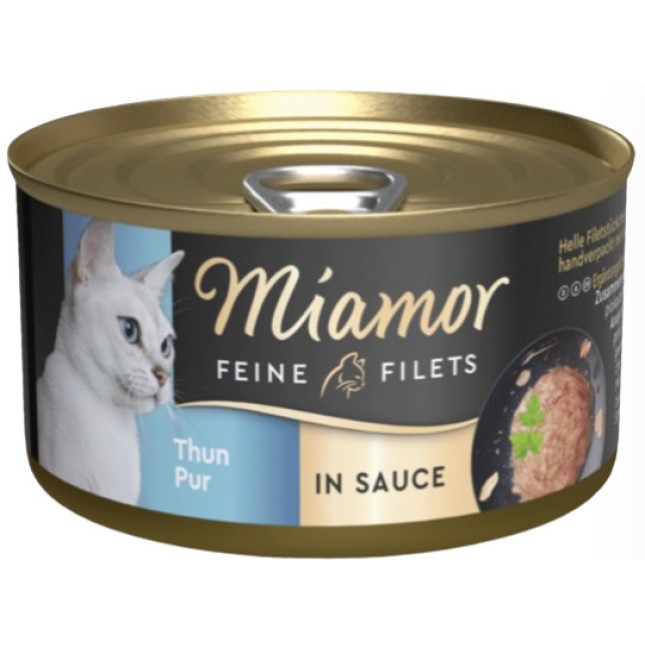 Finnern Miamor κομμάτια φιλέτου τόνου σε σάλτσα με χαμηλά λιπαρά 85g
