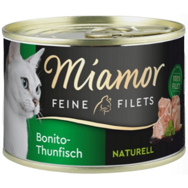 Finnern Miamor κομμάτια φιλέτα Bonito τόνου στο δικό του χυμό με χαμηλά λιπαρά