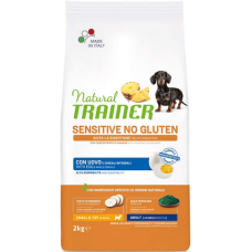 Natural Trainer Πλήρης και ισορροπημένη τροφή για μικρόσωμους ενήλικους σκύλους με αυγό 2kg Natural Trainer Πλήρης και ισορροπημένη τροφή για μικρόσωμους ενήλικους σκύλους με αυγό 2kg