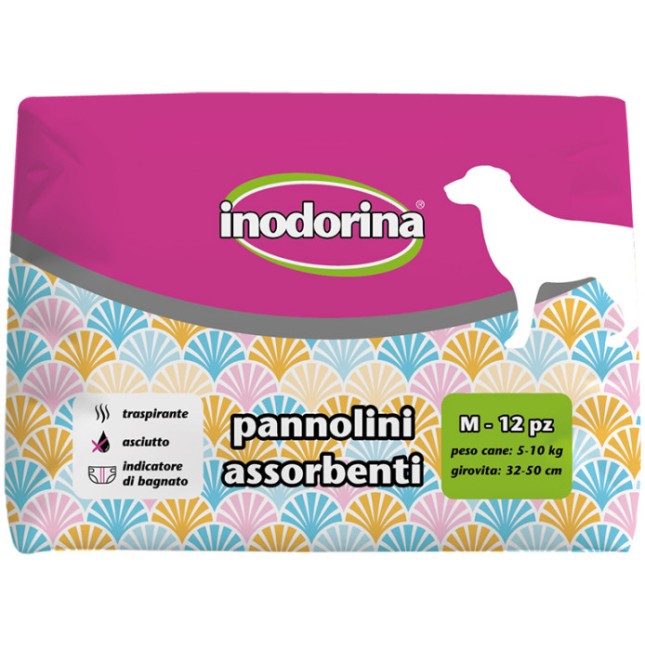 Inodorina Βρακάκια για θηλυκούς σκύλους Medium / 5-10kg