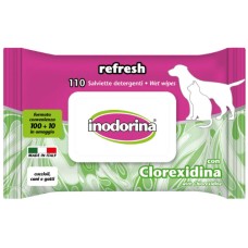 Inodorina μαντηλάκια χλωρεξιδίνης 20cm x 30cm 110τμχ Inodorina μαντηλάκια χλωρεξιδίνης 20cm x 30cm 110τμχ