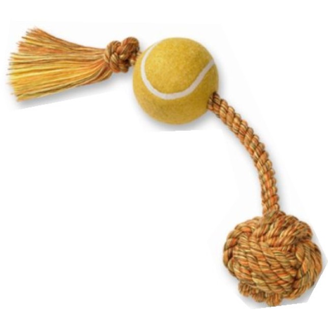 Nobby Σχοινί με μπάλα του τένις 45cm, 310 g, ball O 7,5cm