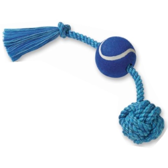 Nobby Σχοινί με μπάλα του τένις 45cm, 310 g, ball O 7,5cm