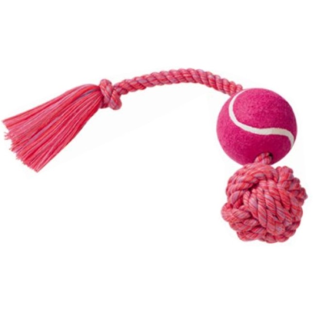 Nobby Σχοινί με μπάλα του τένις 45cm, 310 g, ball O 7,5cm