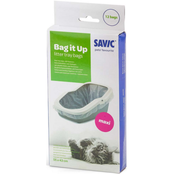 Savic Bag it up σακούλες για λεκάνες απορριμμάτων και τουαλέτες γάτας Maxi (12 σακ.) Savic Bag it up σακούλες για λεκάνες απορριμμάτων και τουαλέτες γάτας Maxi (12 σακ.)