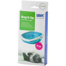 Savic Bag it up σακούλες για λεκάνες απορριμμάτων και τουαλέτες γάτας Large (12 σακ.) Savic Bag it up σακούλες για λεκάνες απορριμμάτων και τουαλέτες γάτας Large (12 σακ.)