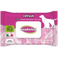 Inodorina μαντηλάκια αλόης 20cm x 30cm 110τμχ Inodorina μαντηλάκια αλόης 20cm x 30cm 110τμχ