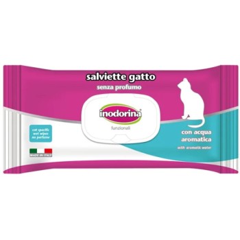 Inodorina Refresh FUNCTIONAL - CAT Ειδικά μαντηλάκια καθαρισμού 40τμχ Inodorina Refresh FUNCTIONAL - CAT Ειδικά μαντηλάκια καθαρισμού 40τμχ