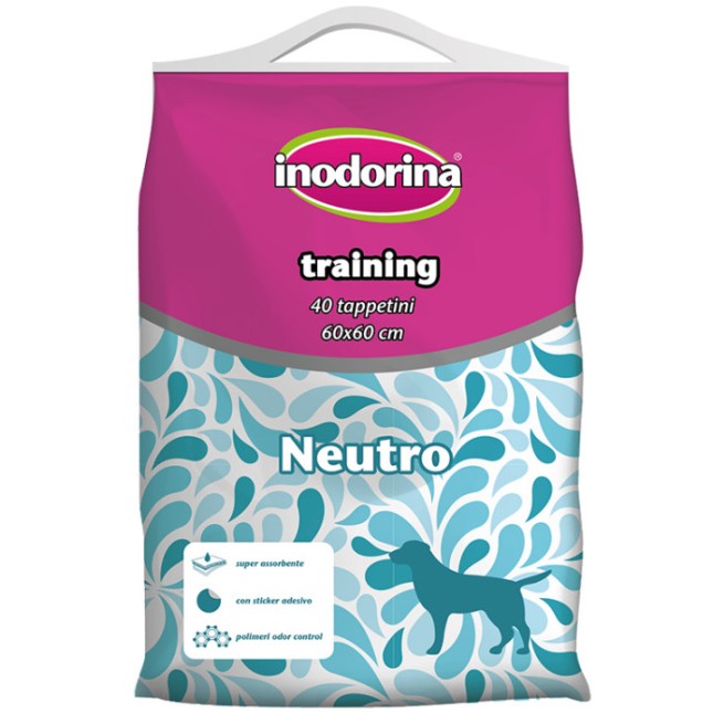 Inodorina Πάνες χωρίς άρωμα 60x60cm / 40 τμχ Inodorina Πάνες χωρίς άρωμα 60x60cm / 40 τμχ