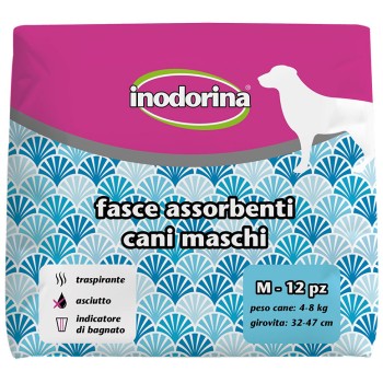 Inodorina Βρακάκια για αρσενικούς σκύλους Medium / 4-8kg Inodorina Βρακάκια για αρσενικούς σκύλους Medium / 4-8kg
