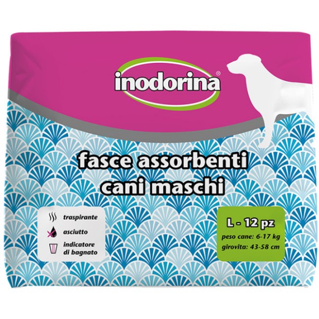 Inodorina Βρακάκια για αρσενικούς σκύλους Large / 6-17kg Inodorina Βρακάκια για αρσενικούς σκύλους Large / 6-17kg