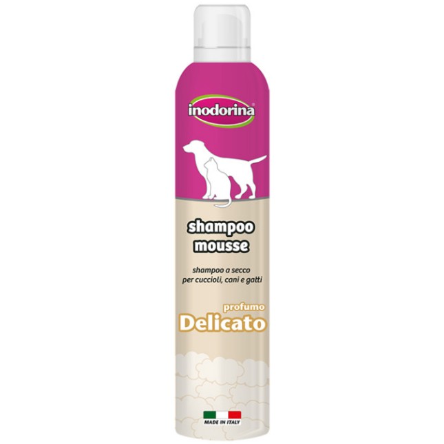 Inodorina Shampoo mousse άρωμα Delicato 300ml Inodorina Shampoo mousse άρωμα Delicato 300ml